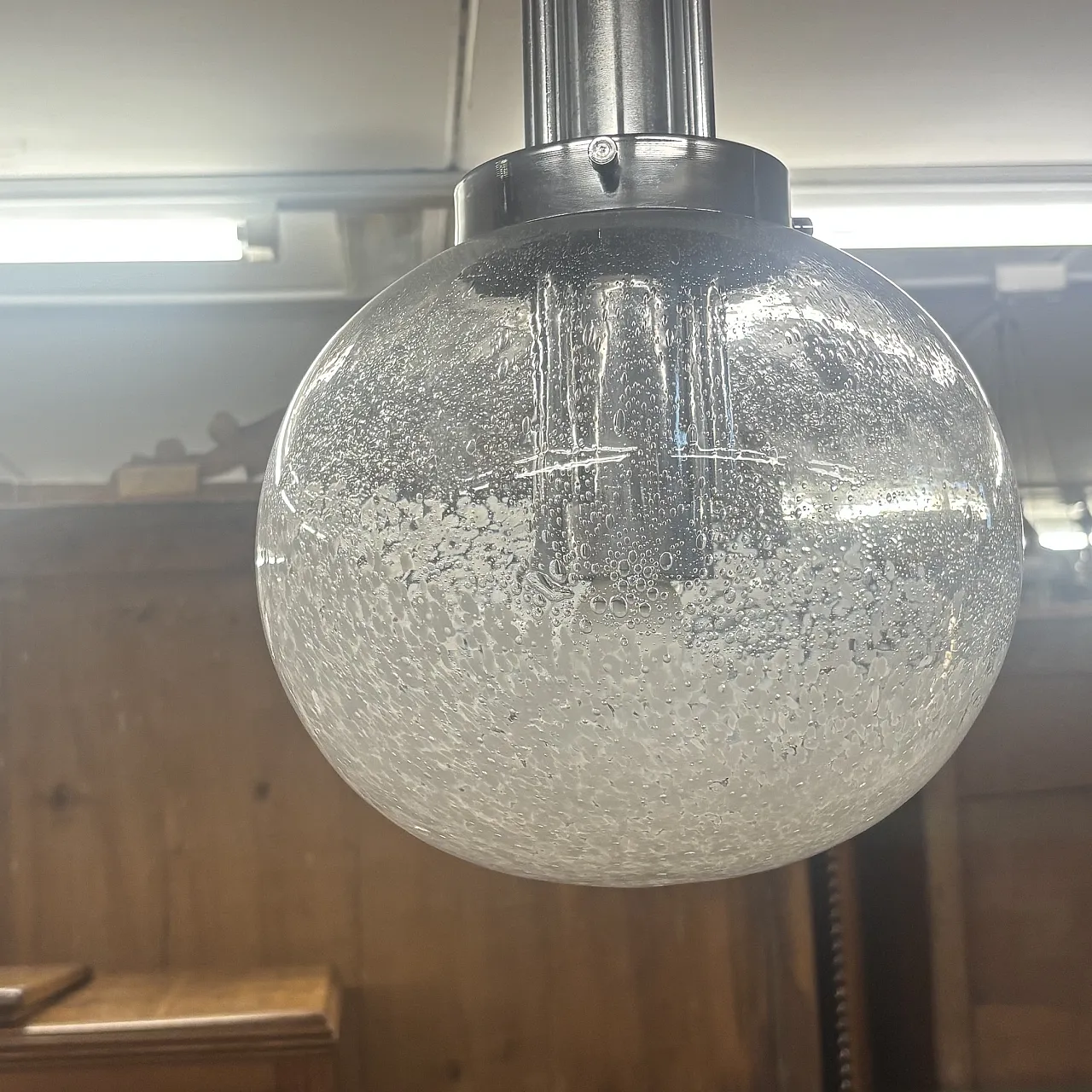 Murano chandelier by Carlo Nason for Mazzega, 1970s 8