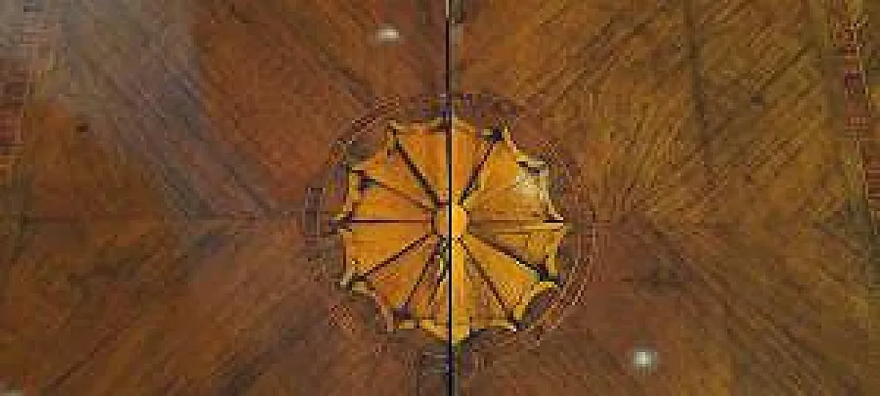 Tavolino da gioco a libro in noce, tardo '700 7