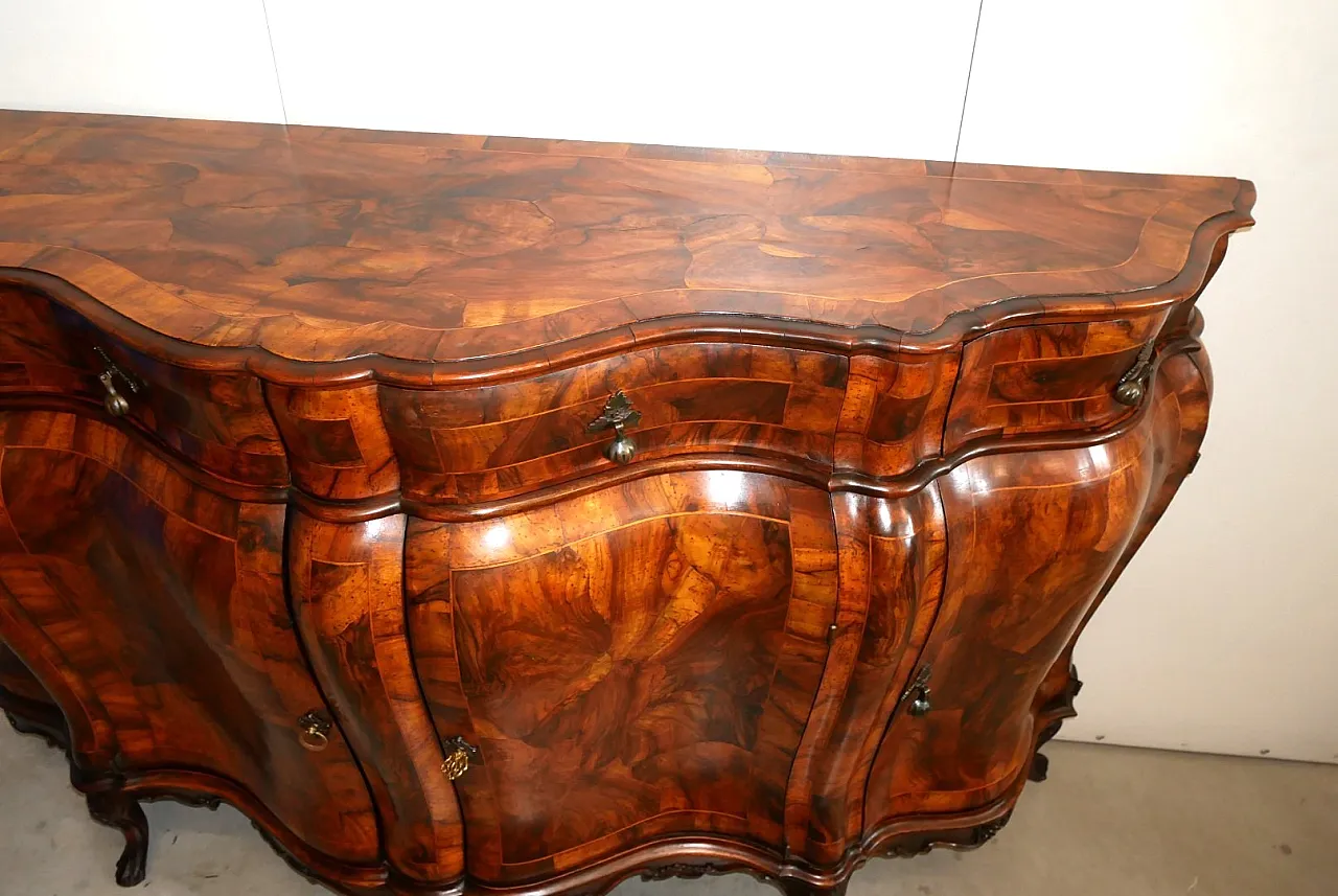 Vecchia Cerea sideboard with moved shape, 20th century 4