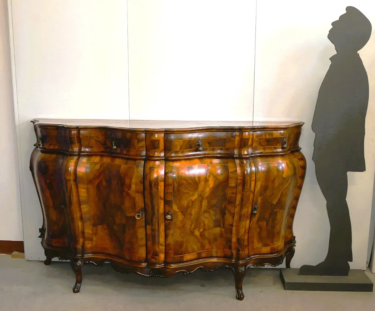 Vecchia Cerea sideboard with moved shape, 20th century 7