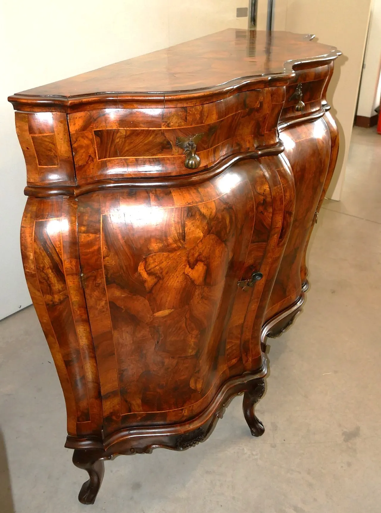 Vecchia Cerea sideboard with moved shape, 20th century 8
