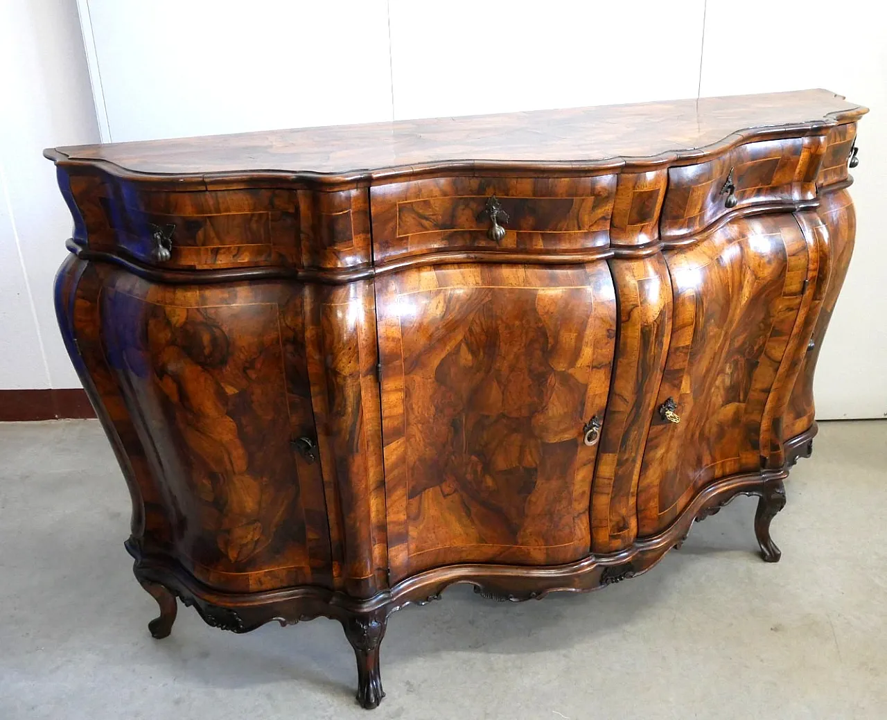 Vecchia Cerea sideboard with moved shape, 20th century 16