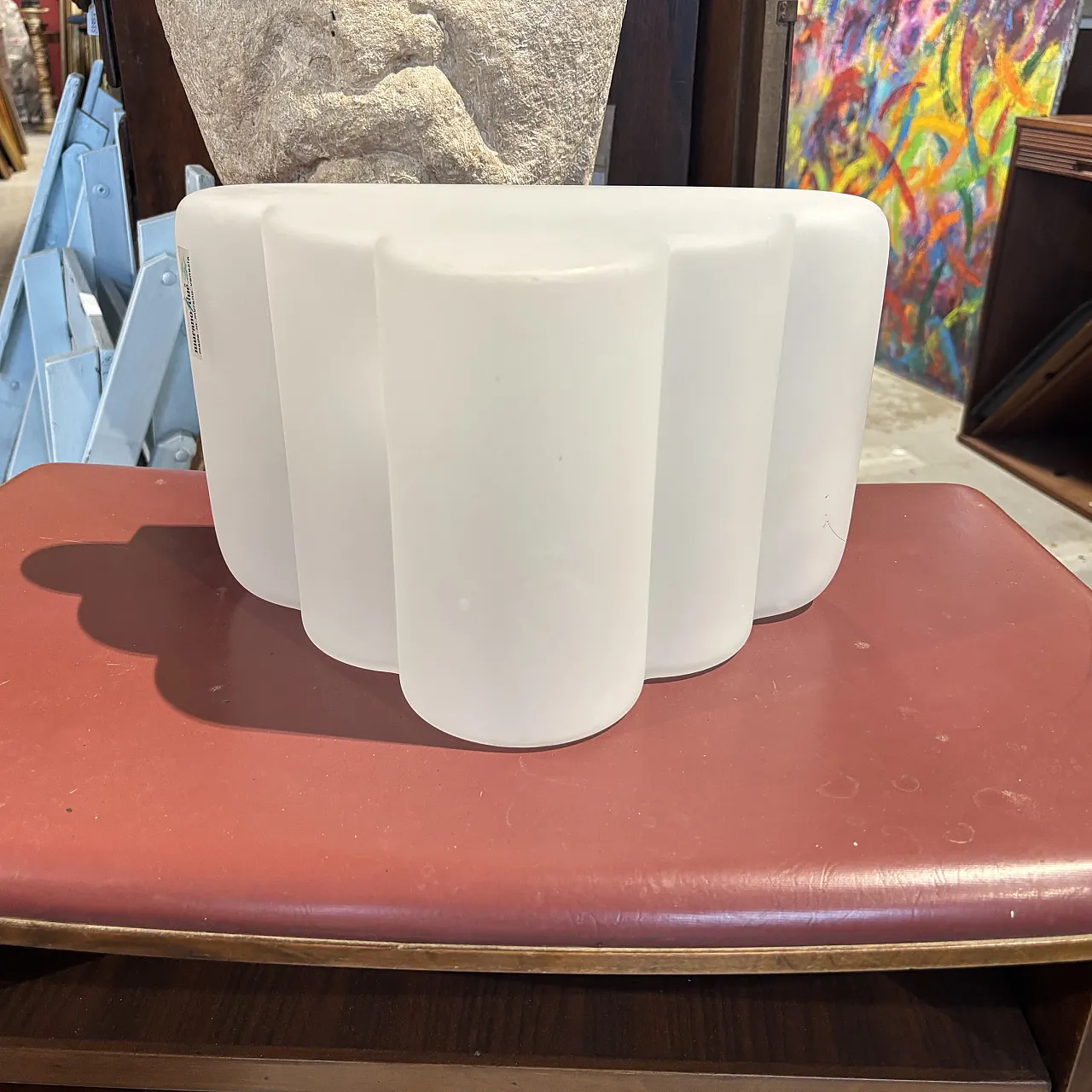 Murano due Nuvola model ceiling lamp, 1980s 1