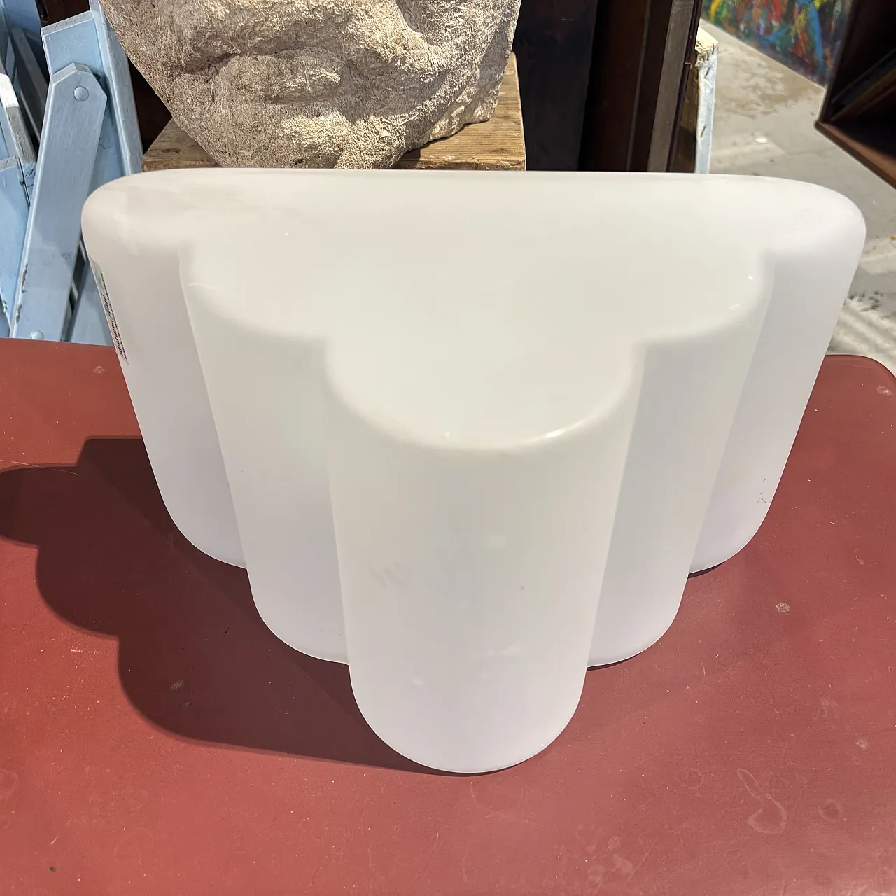 Murano due Nuvola model ceiling lamp, 1980s 2