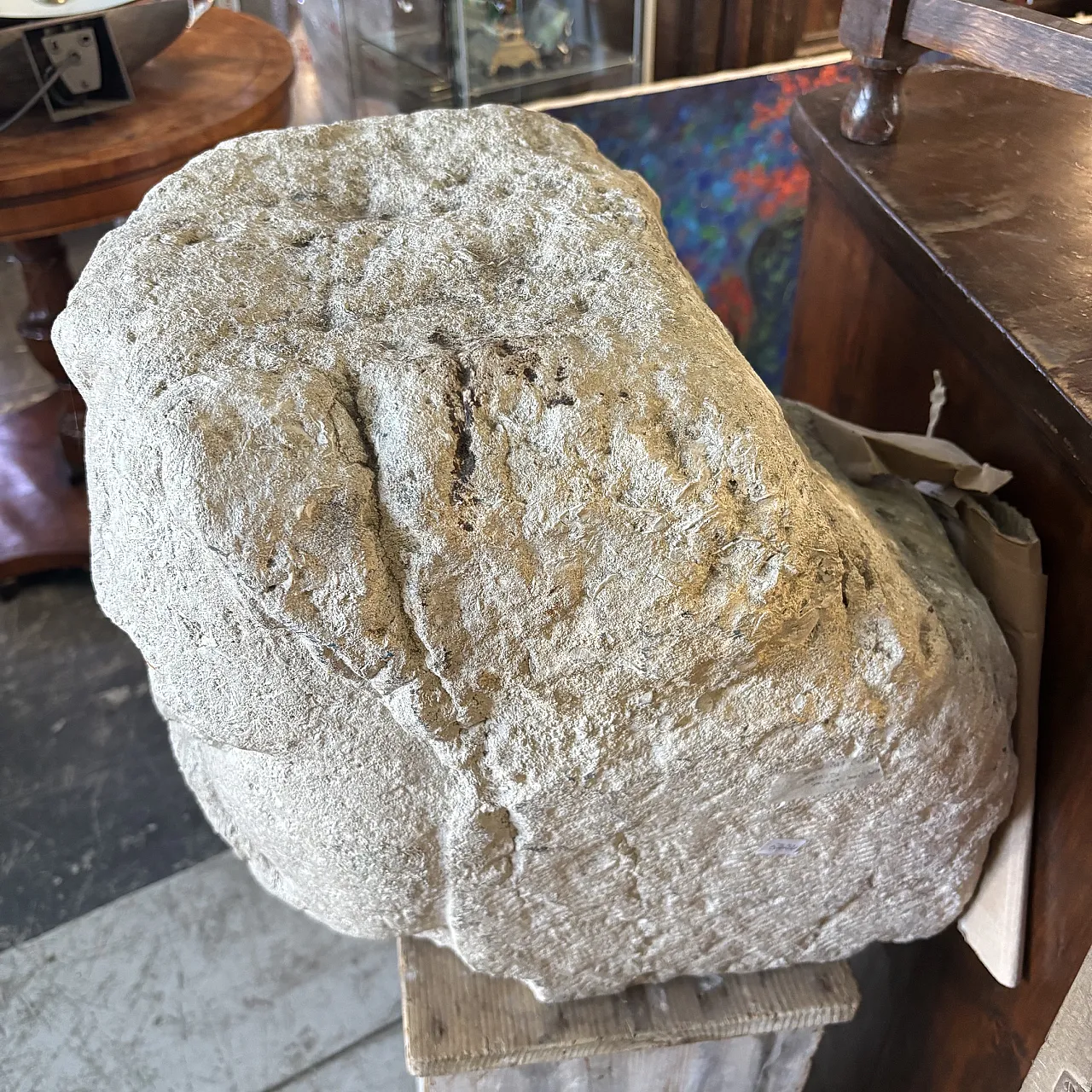 Stone head sculpture in Sicily, 17th century 23