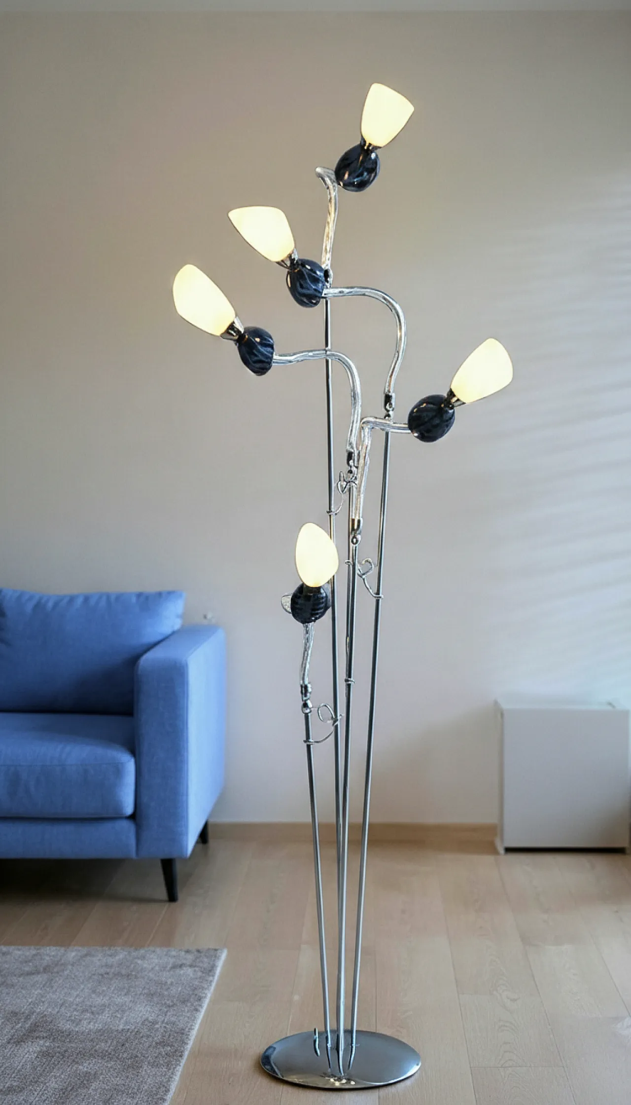 Floor lamp Comete series by De Majo, 2000s 1