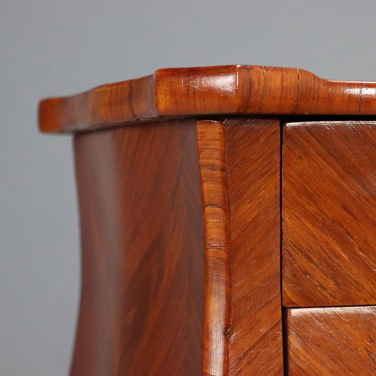 Bedside table with marble top, 19th century 5