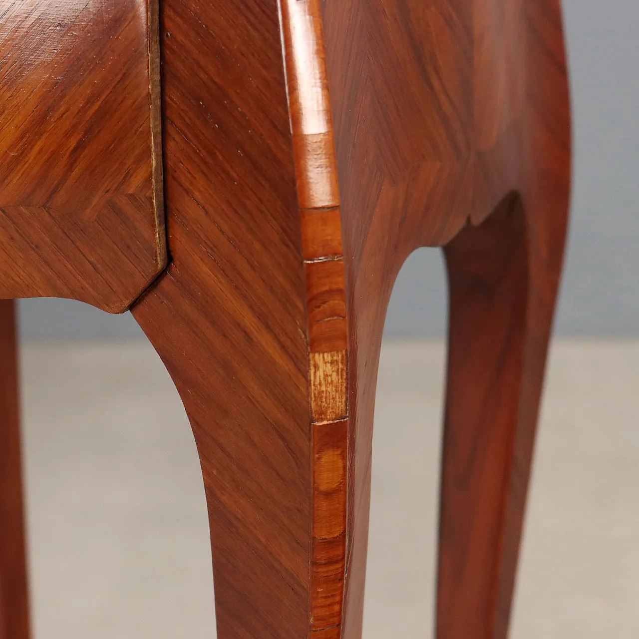 Bedside table with marble top, 19th century 7