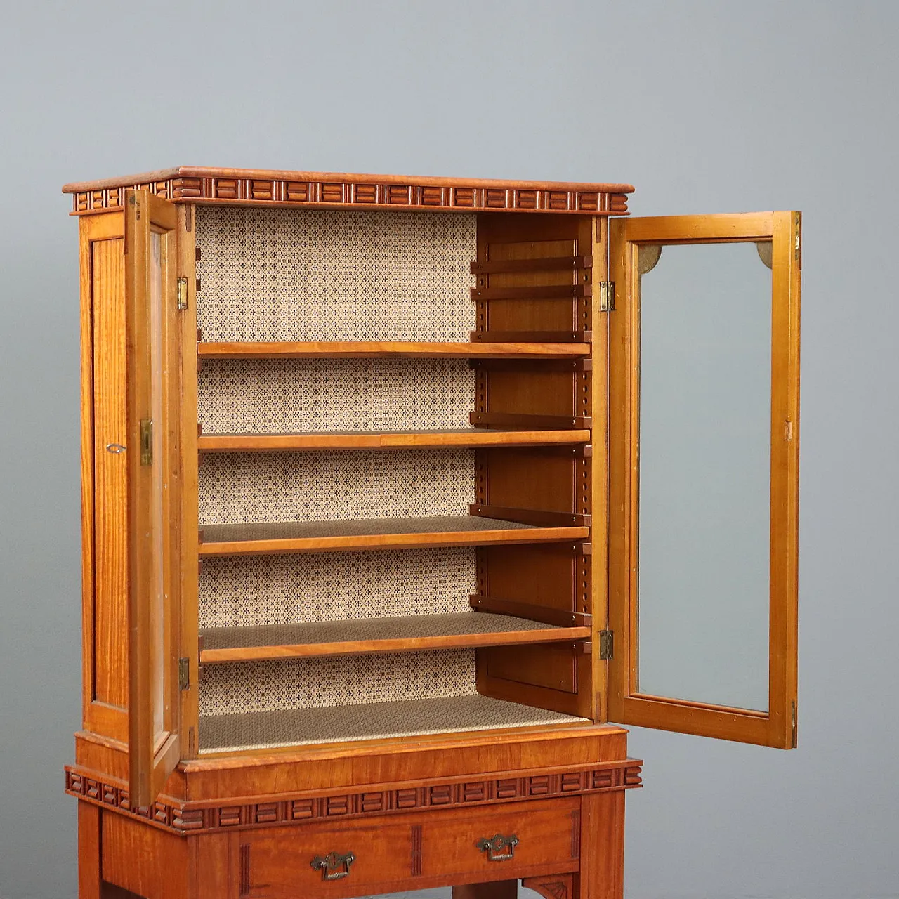 Citronnier display cabinet in Chinoiserie style, 19th century 3