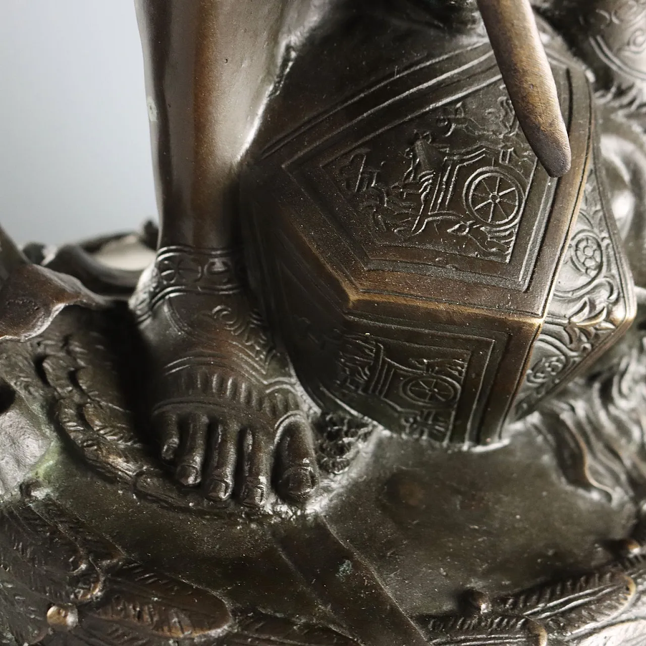 Bronze sculpture after Donatello's David, 20th century 6