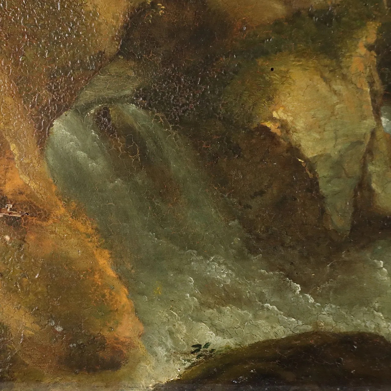 Mountain View, oil on canvas, 19th century 5