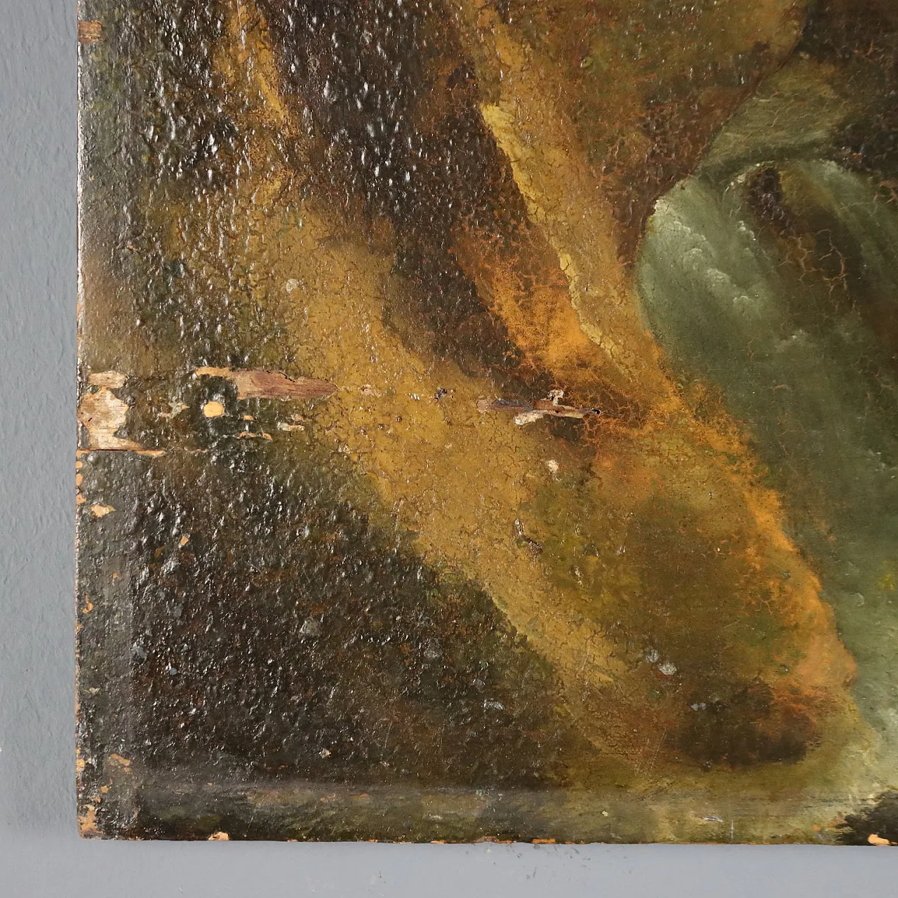 Mountain View, oil on canvas, 19th century 6