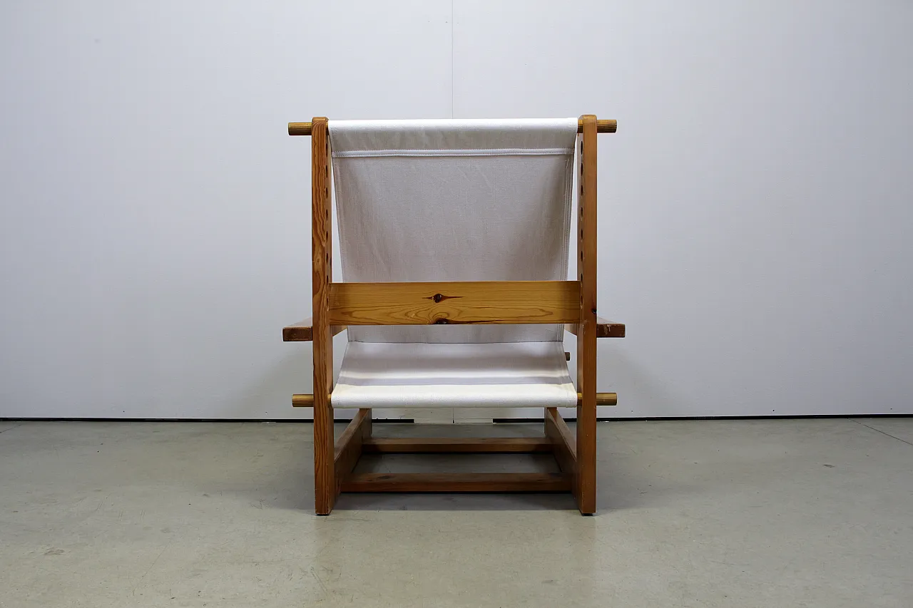 Scandinavian armchair, 1970s 4