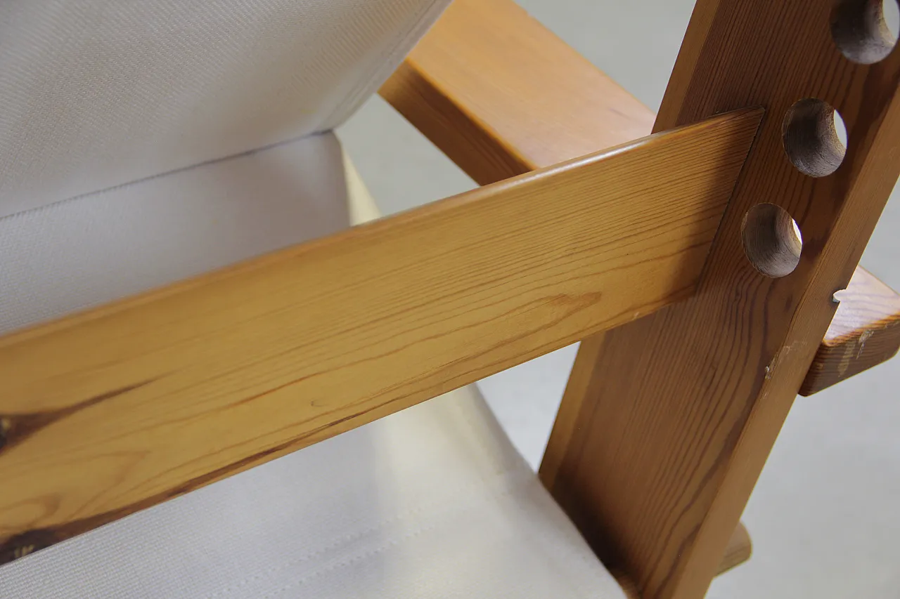 Scandinavian armchair, 1970s 11