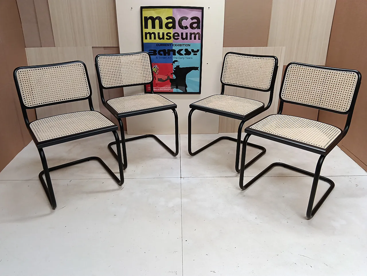 4 Cesca B32 by Alivar Limited Edition Black, 2000s 6