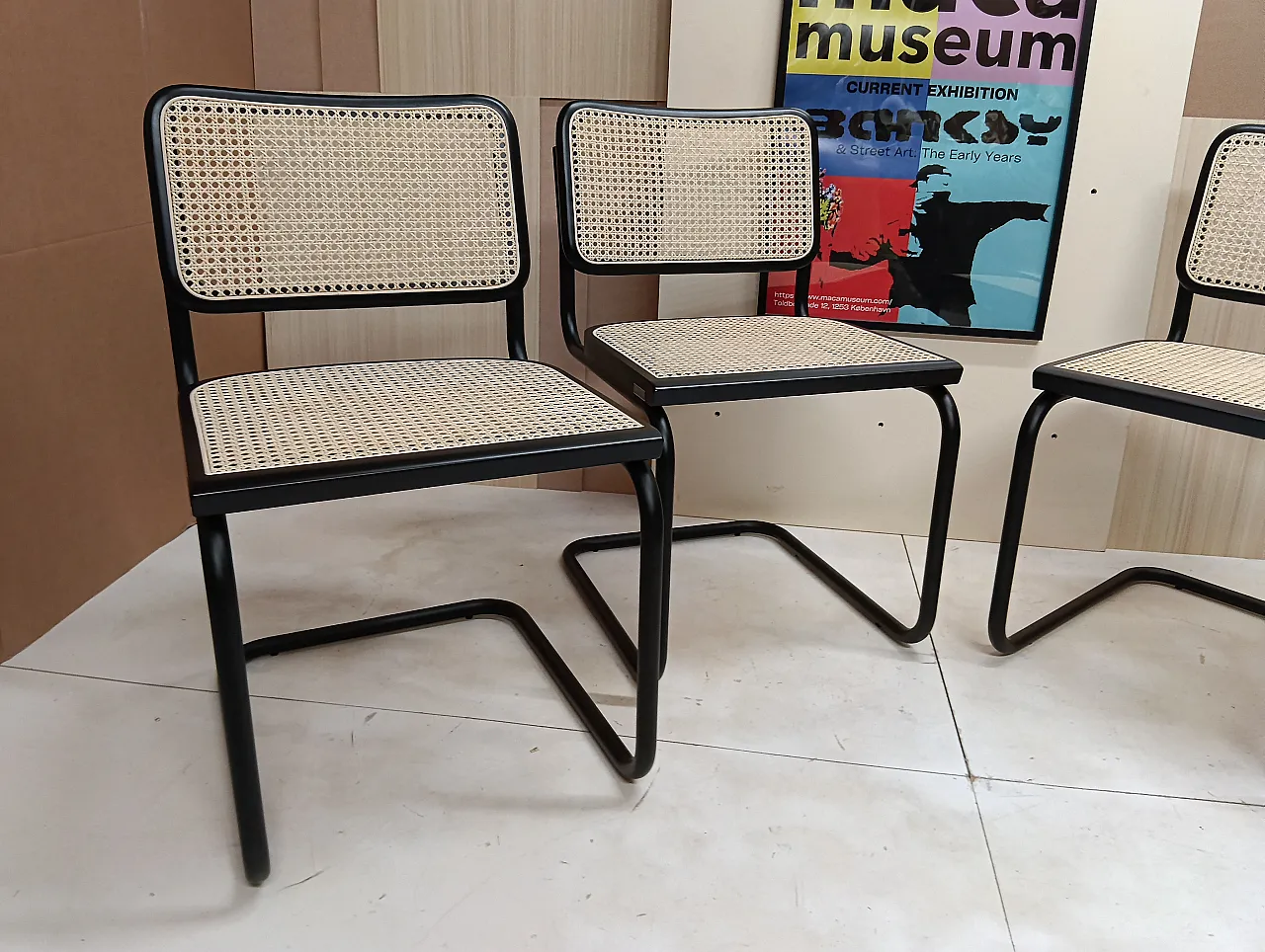 4 Cesca B32 by Alivar Limited Edition Black, 2000s 7