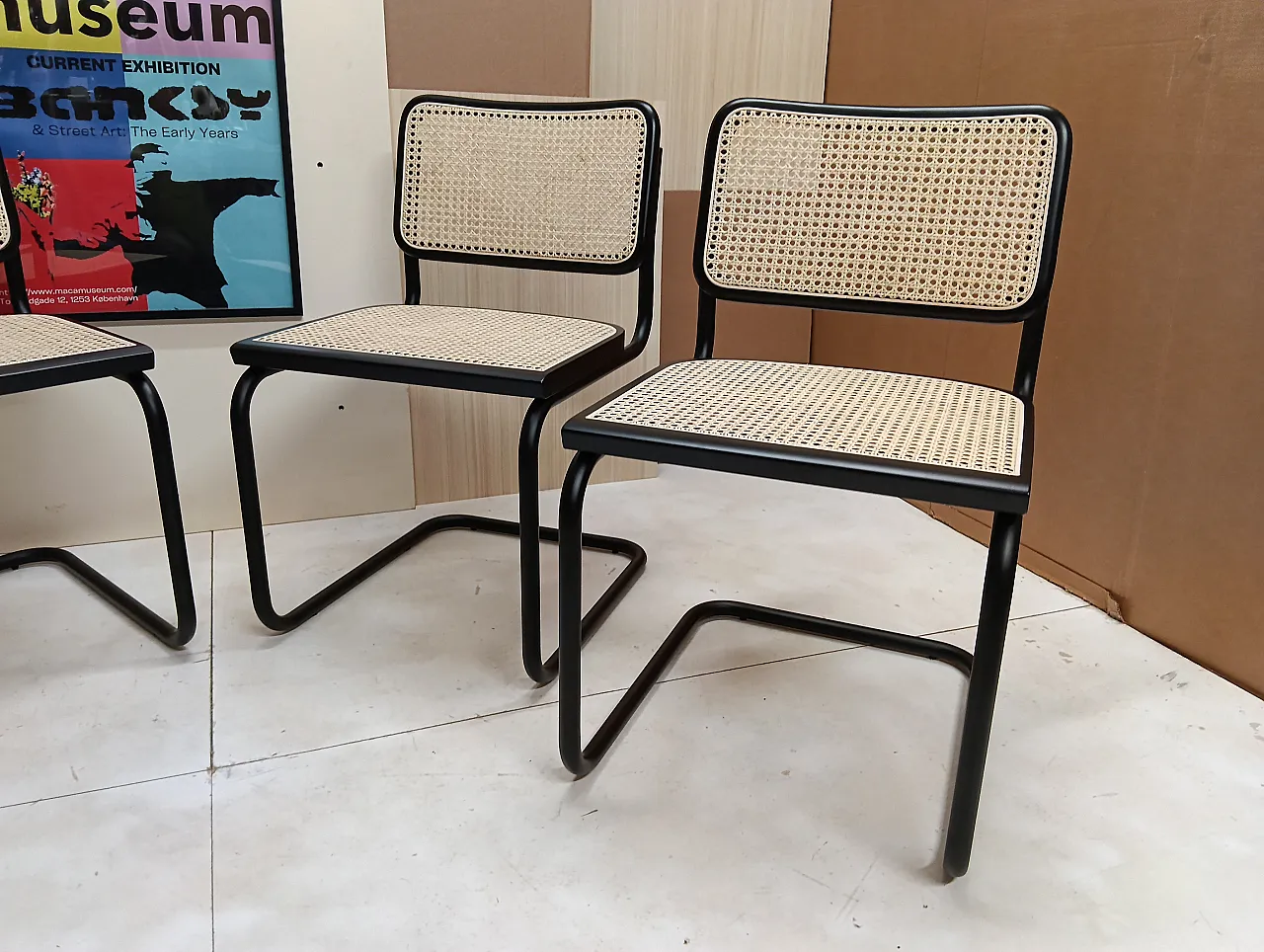 4 Cesca B32 by Alivar Limited Edition Black, 2000s 8