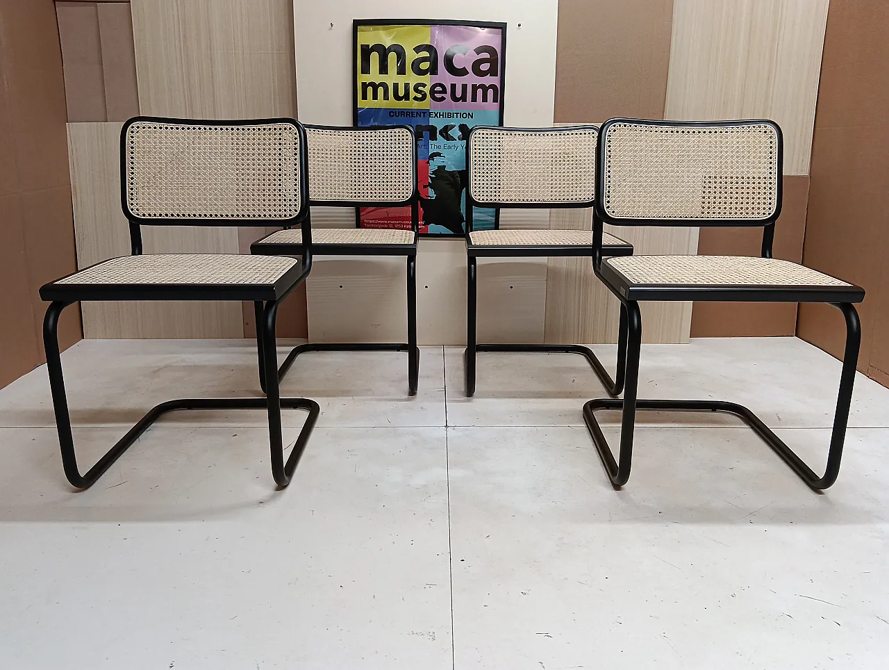 4 Cesca B32 by Alivar Limited Edition Black, 2000s 11