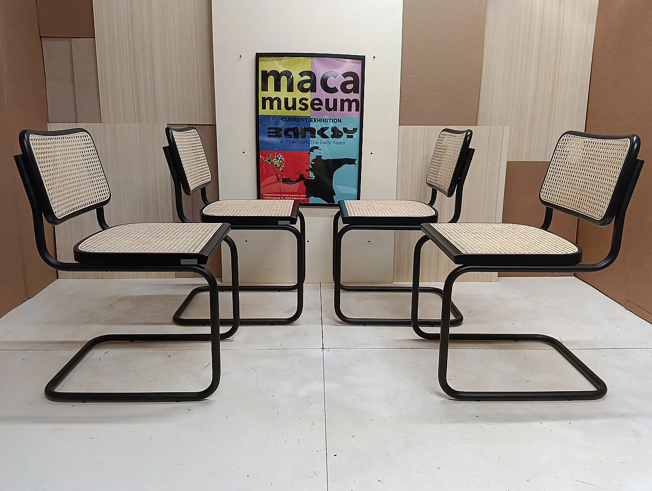 4 Cesca B32 by Alivar Limited Edition Black, 2000s 12