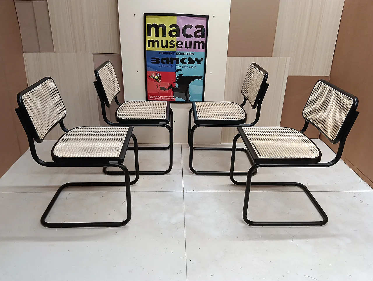 4 Cesca B32 by Alivar Limited Edition Black, 2000s 13