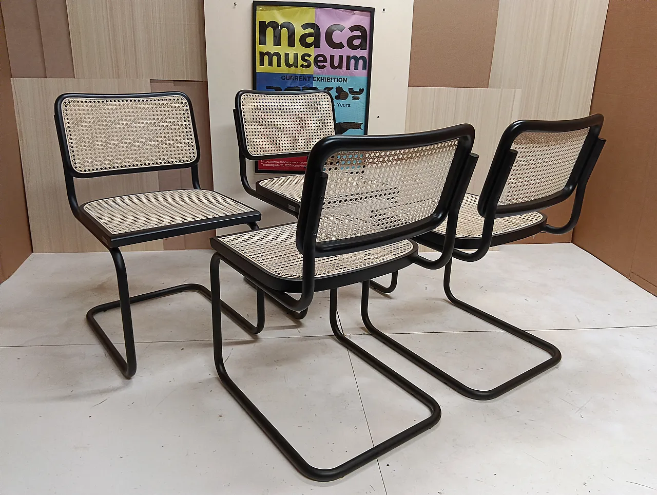 4 Cesca B32 by Alivar Limited Edition Black, 2000s 17