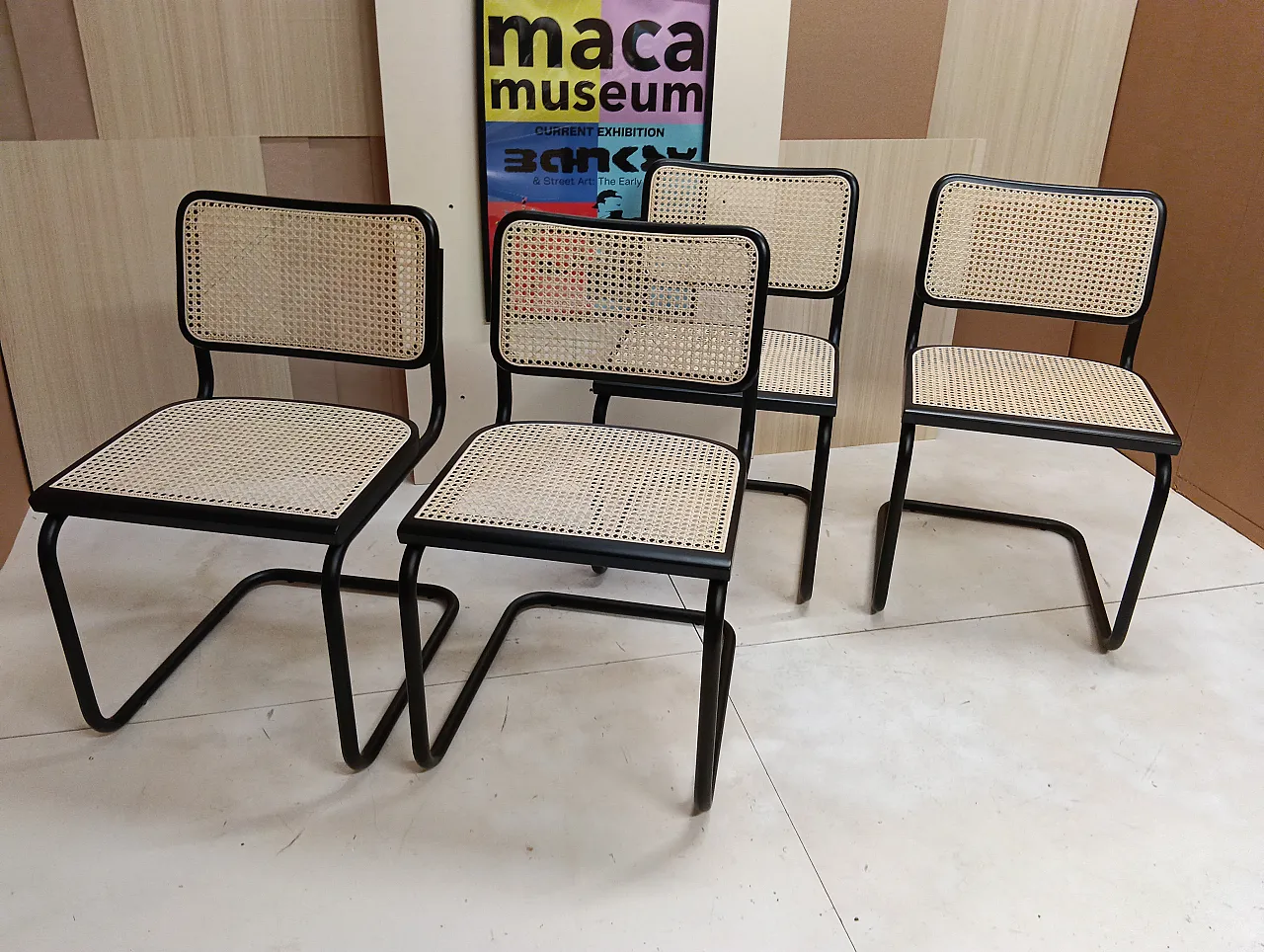 4 Cesca B32 by Alivar Limited Edition Black, 2000s 20