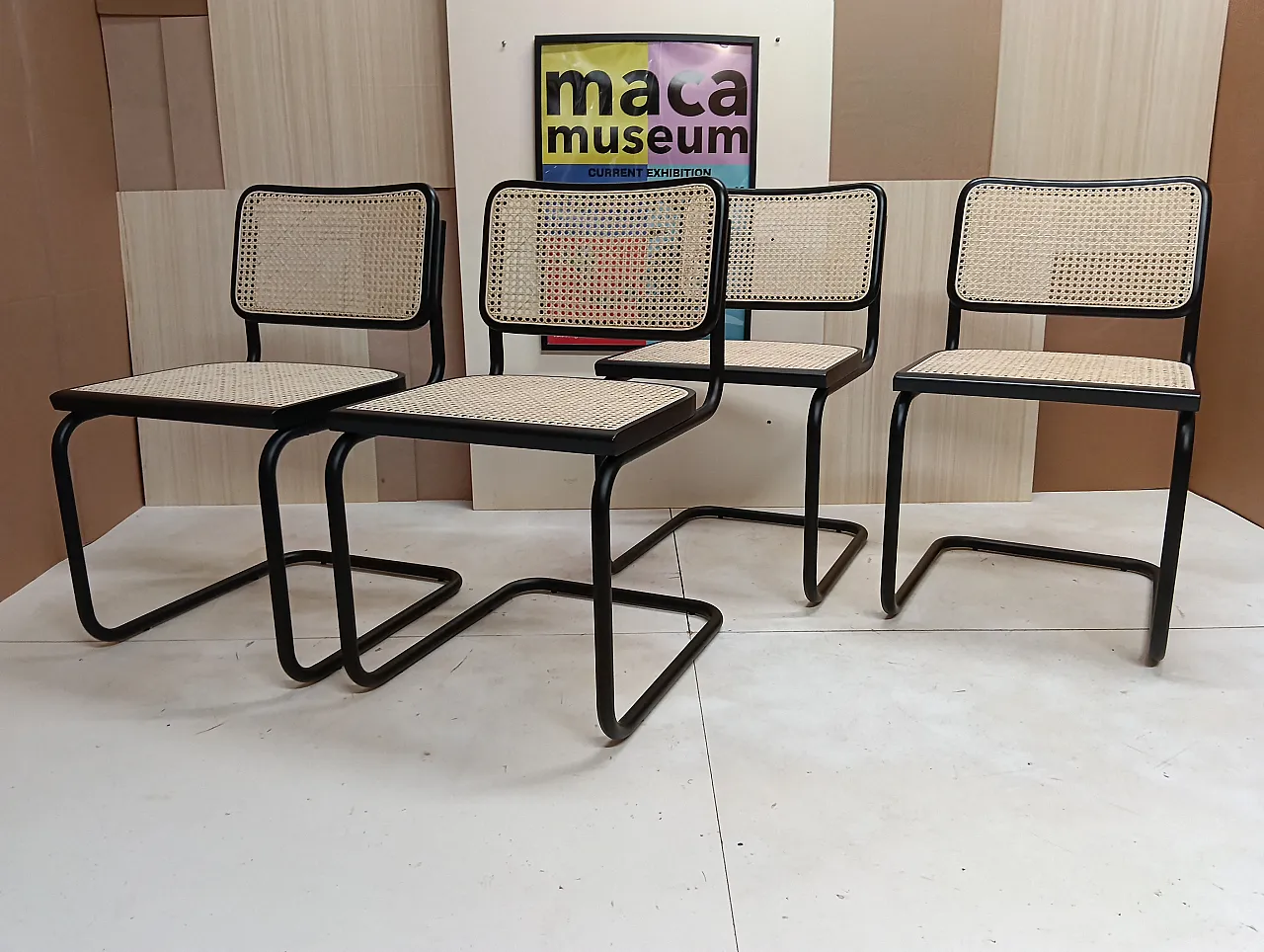 4 Cesca B32 by Alivar Limited Edition Black, 2000s 21