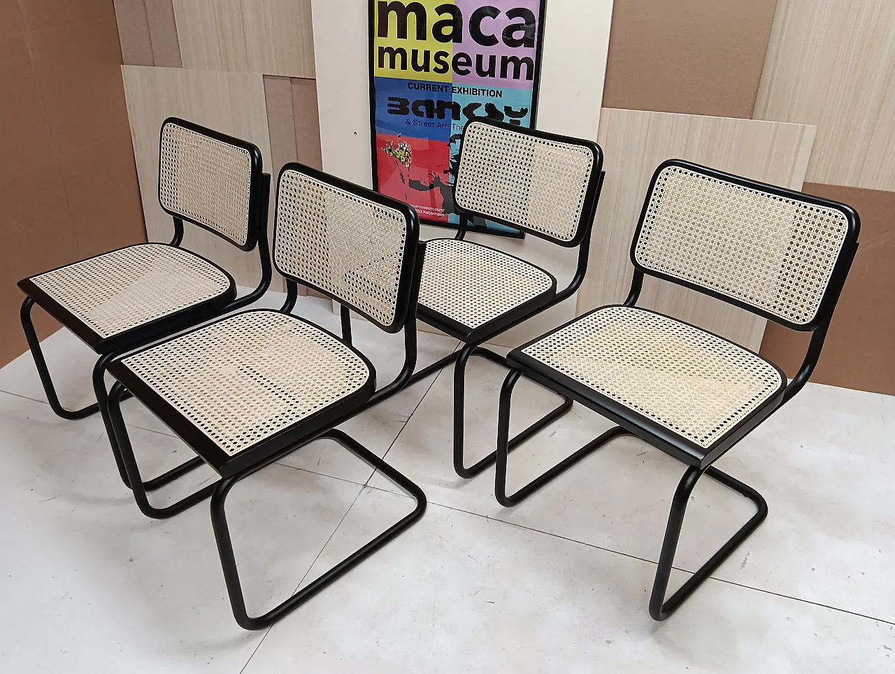 4 Cesca B32 by Alivar Limited Edition Black, 2000s 24