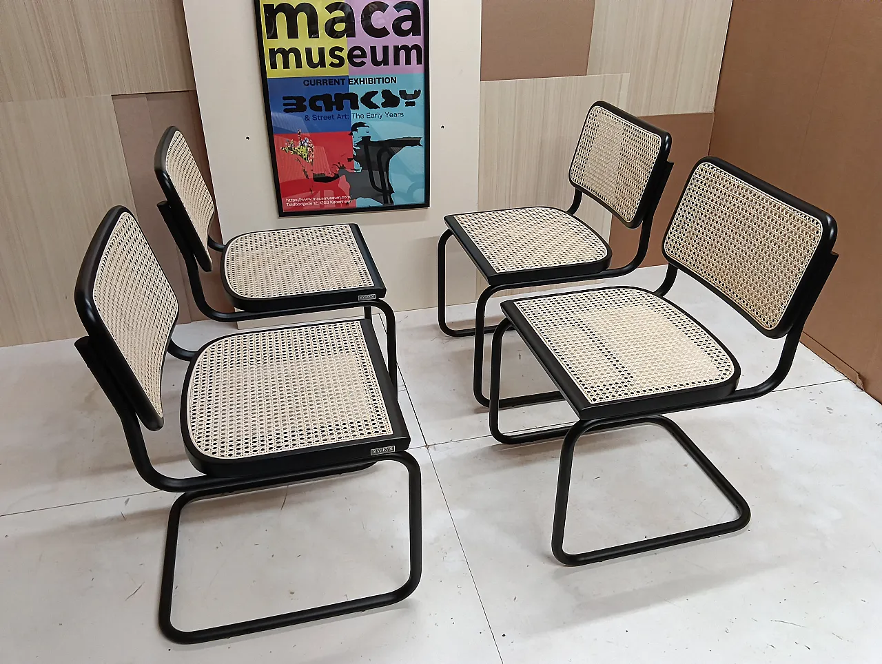 4 Cesca B32 by Alivar Limited Edition Black, 2000s 28