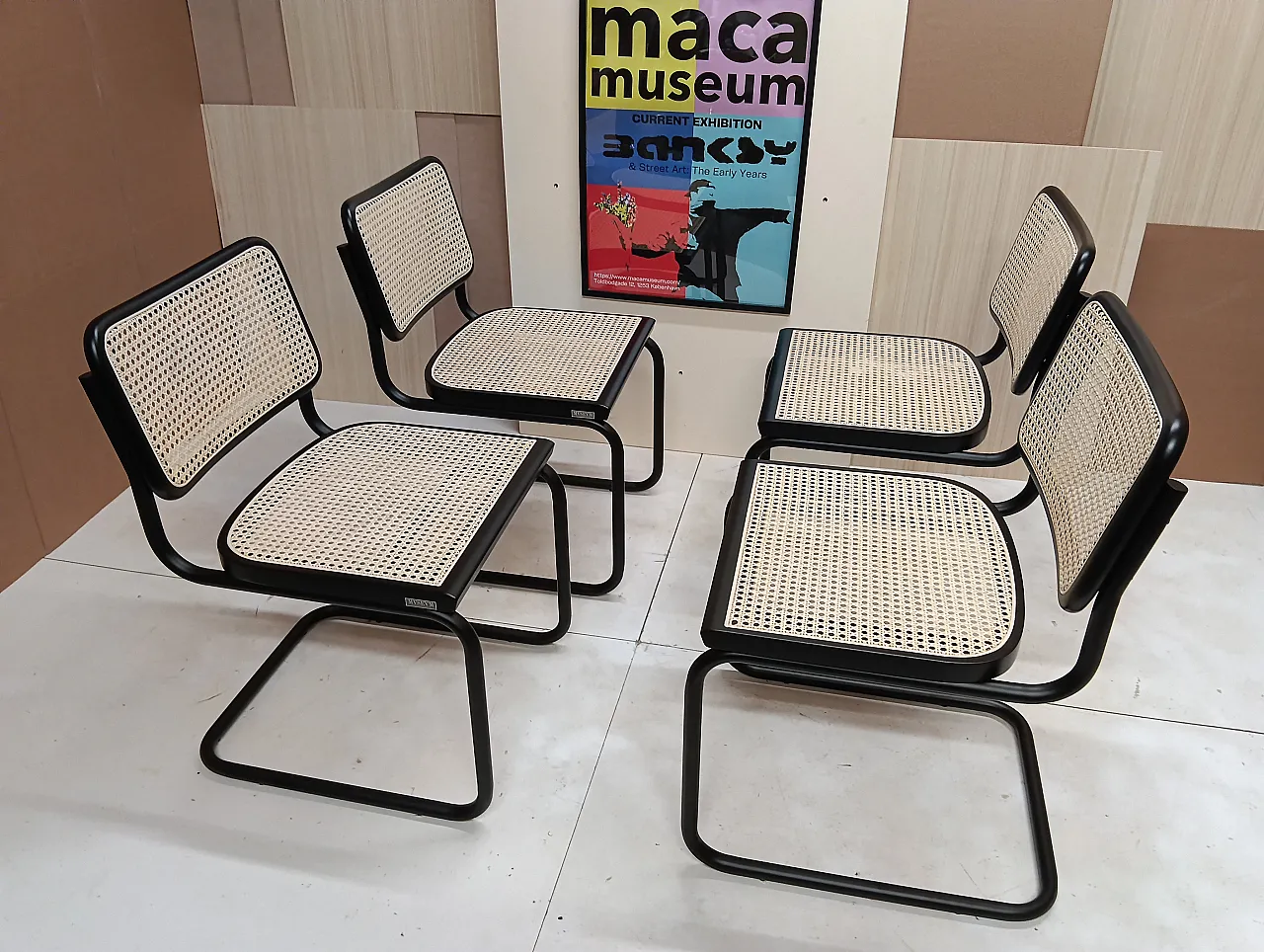 4 Cesca B32 by Alivar Limited Edition Black, 2000s 29