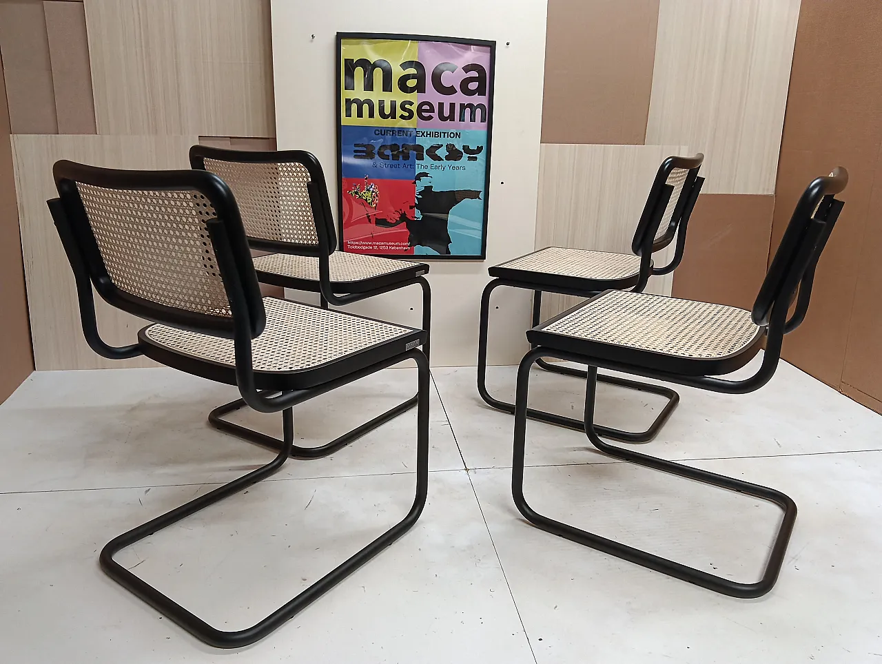 4 Cesca B32 by Alivar Limited Edition Black, 2000s 31