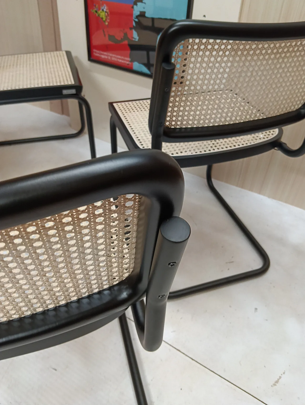 4 Cesca B32 by Alivar Limited Edition Black, 2000s 34