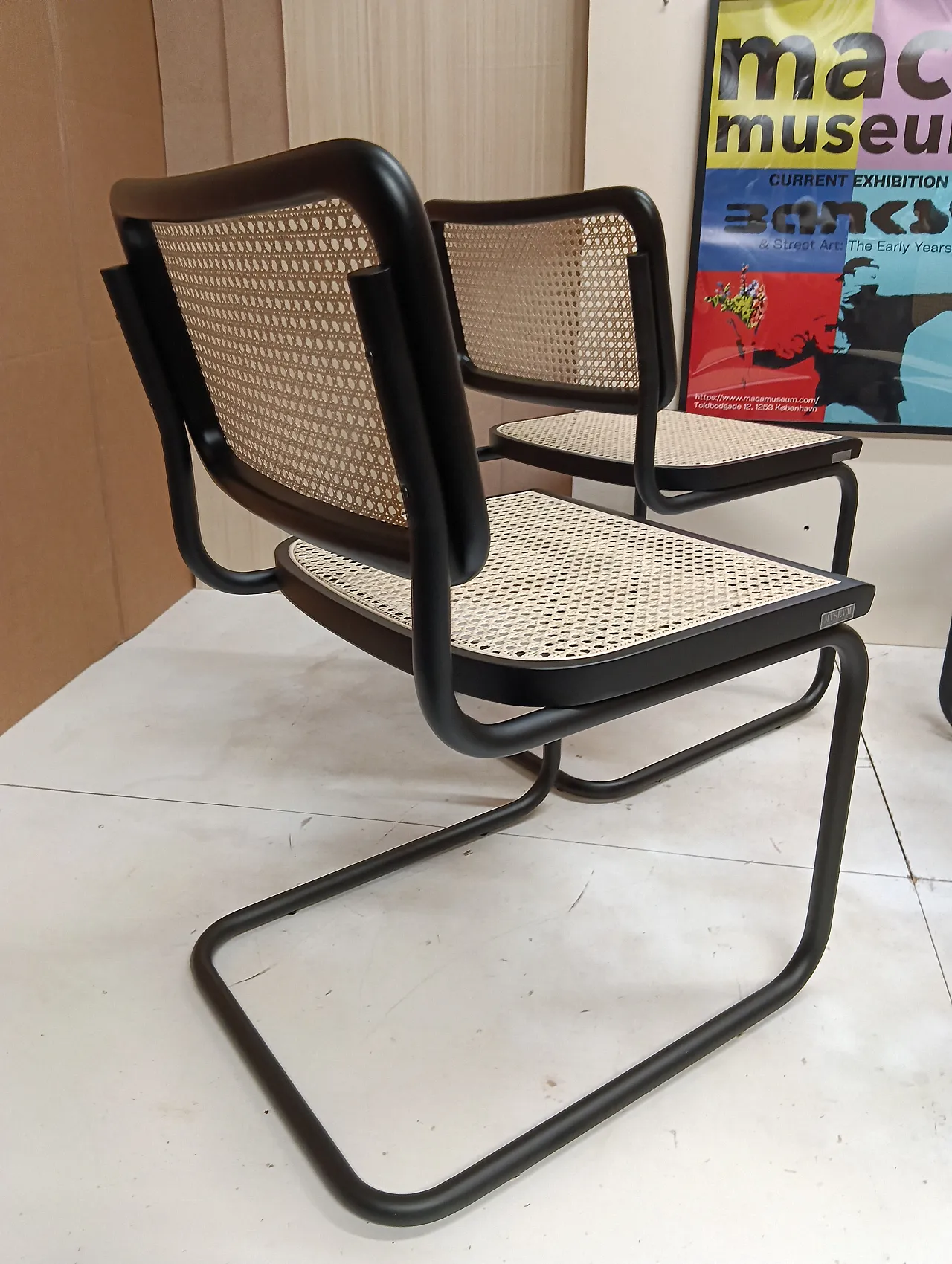 4 Cesca B32 by Alivar Limited Edition Black, 2000s 40