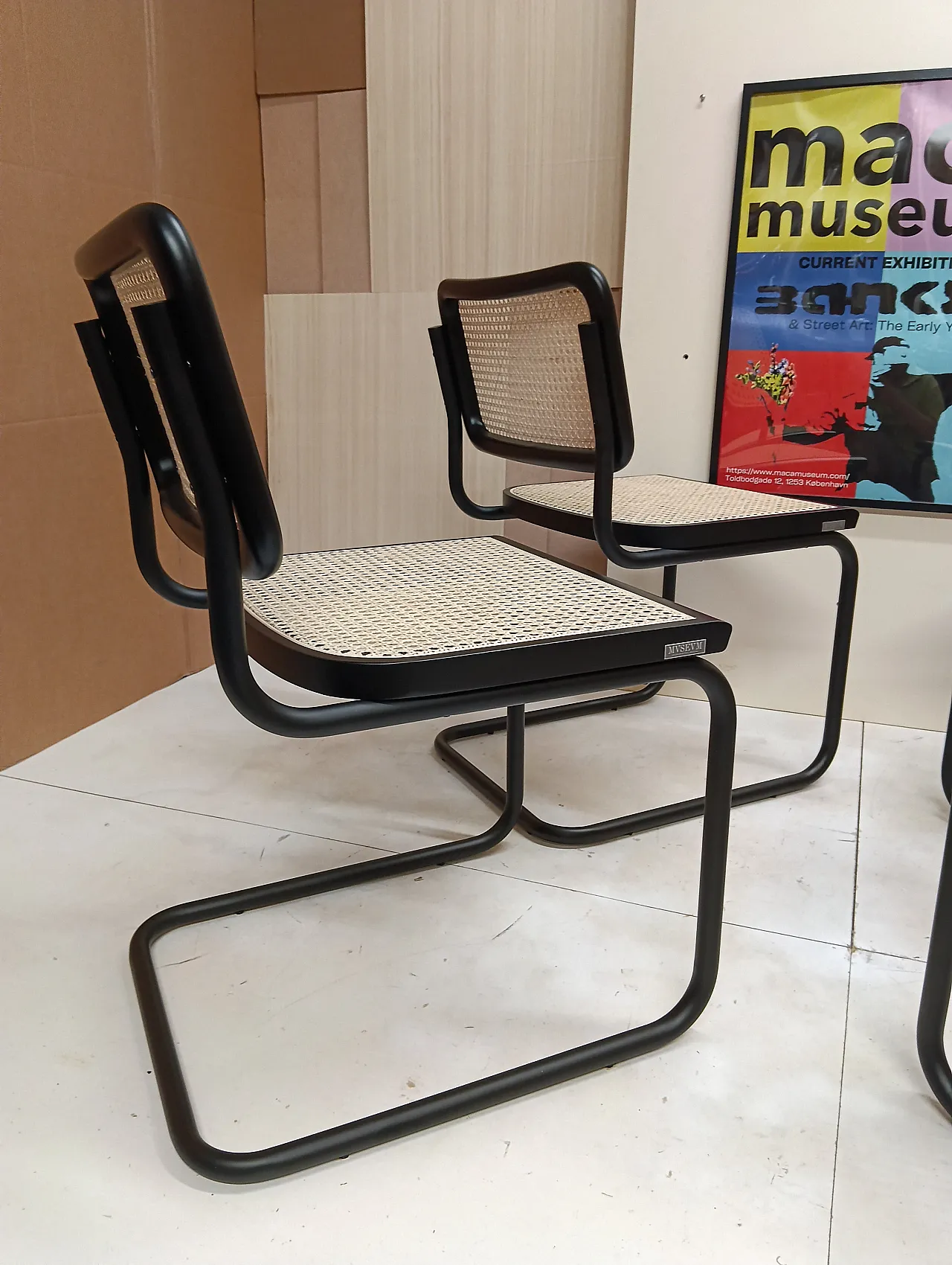 4 Cesca B32 by Alivar Limited Edition Black, 2000s 57