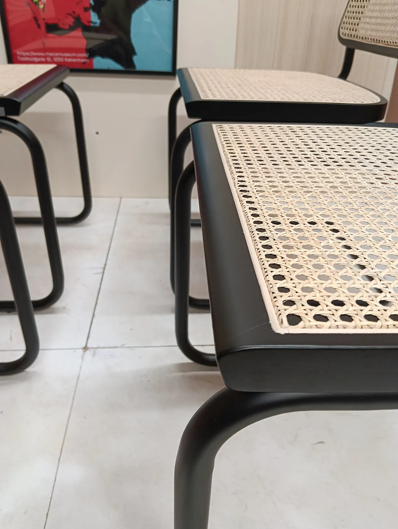 4 Cesca B32 by Alivar Limited Edition Black, 2000s 70