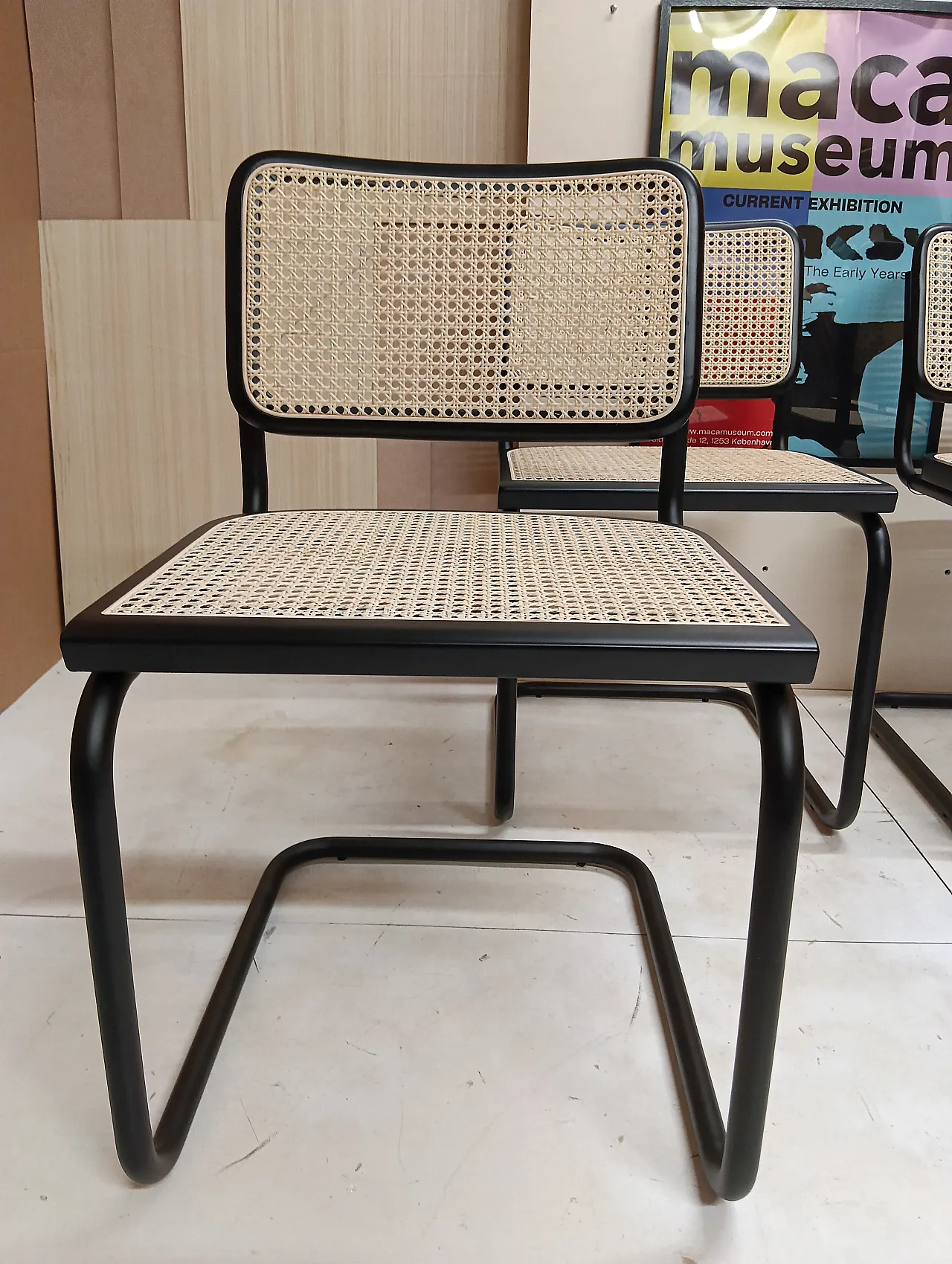4 Cesca B32 by Alivar Limited Edition Black, 2000s 94