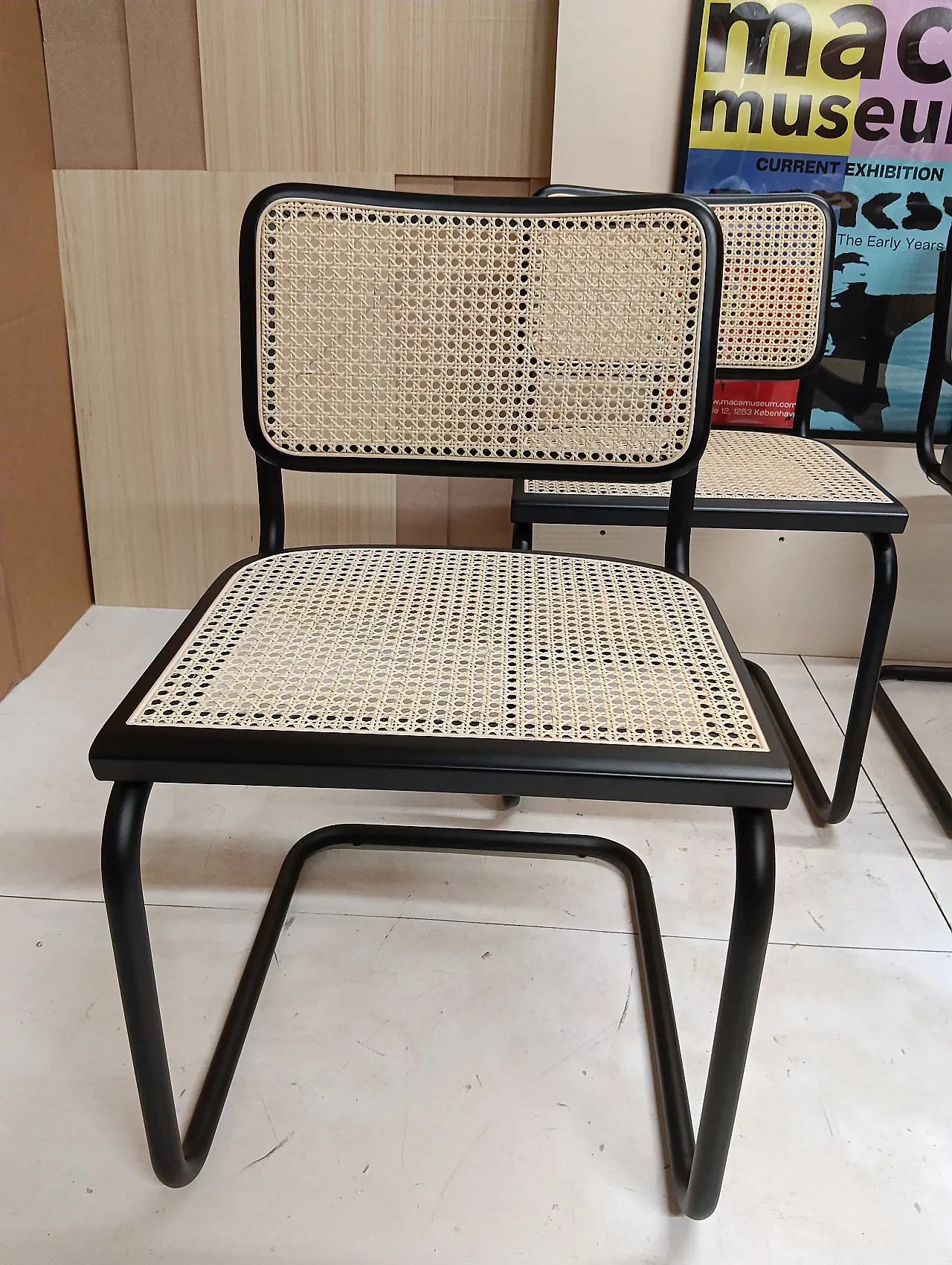 4 Cesca B32 by Alivar Limited Edition Black, 2000s 95