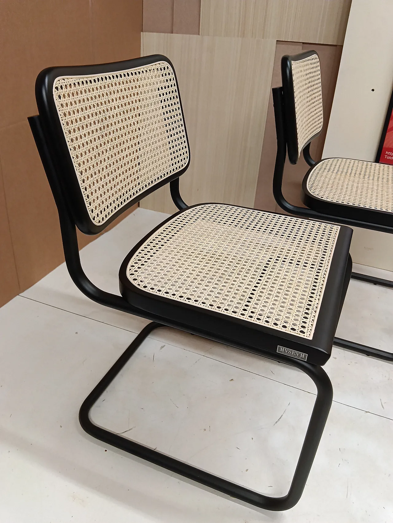 4 Cesca B32 by Alivar Limited Edition Black, 2000s 111