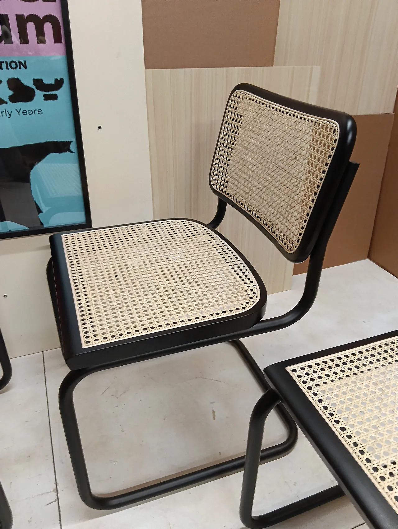 4 Cesca B32 by Alivar Limited Edition Black, 2000s 115