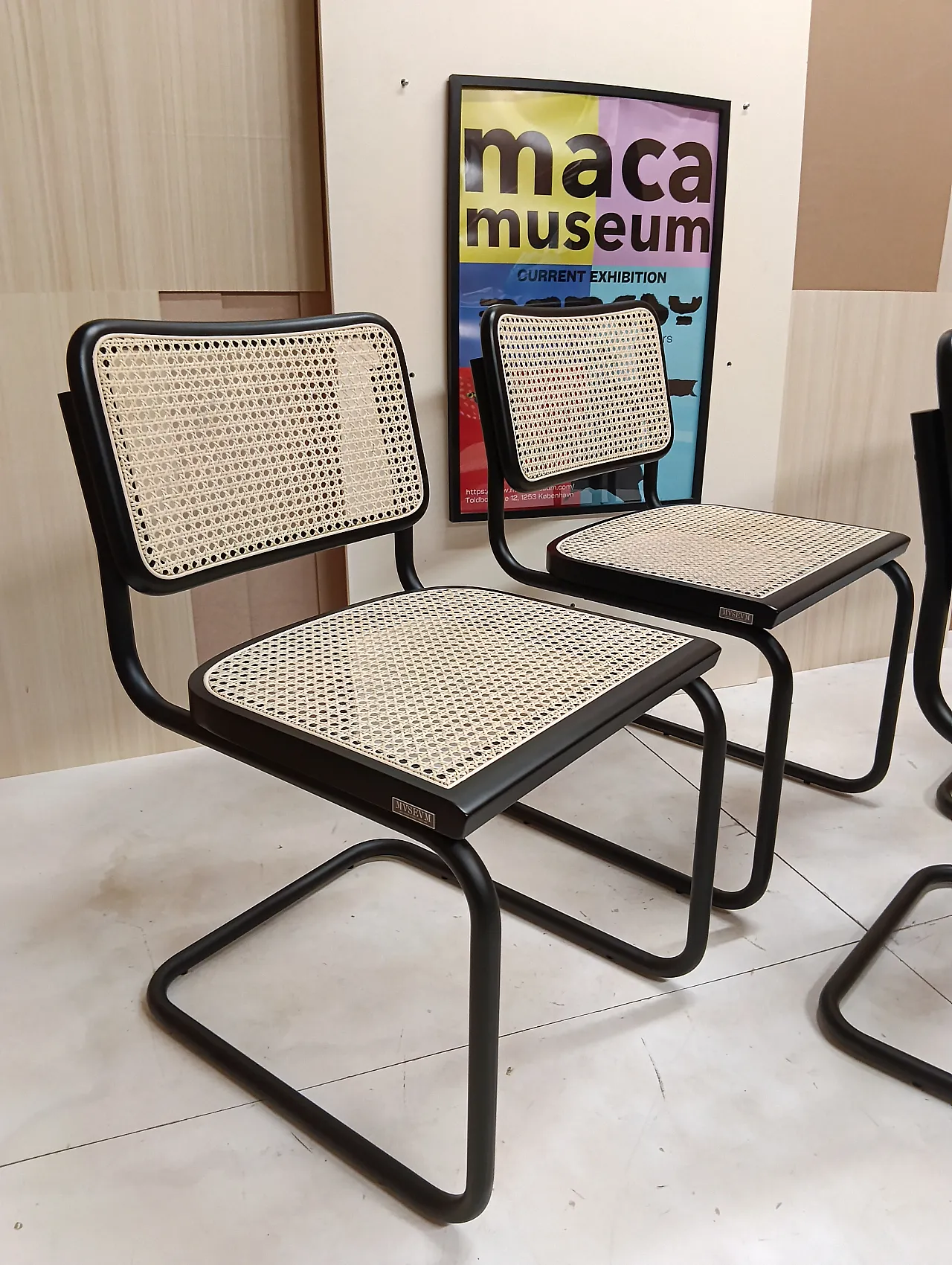4 Cesca B32 by Alivar Limited Edition Black, 2000s 127