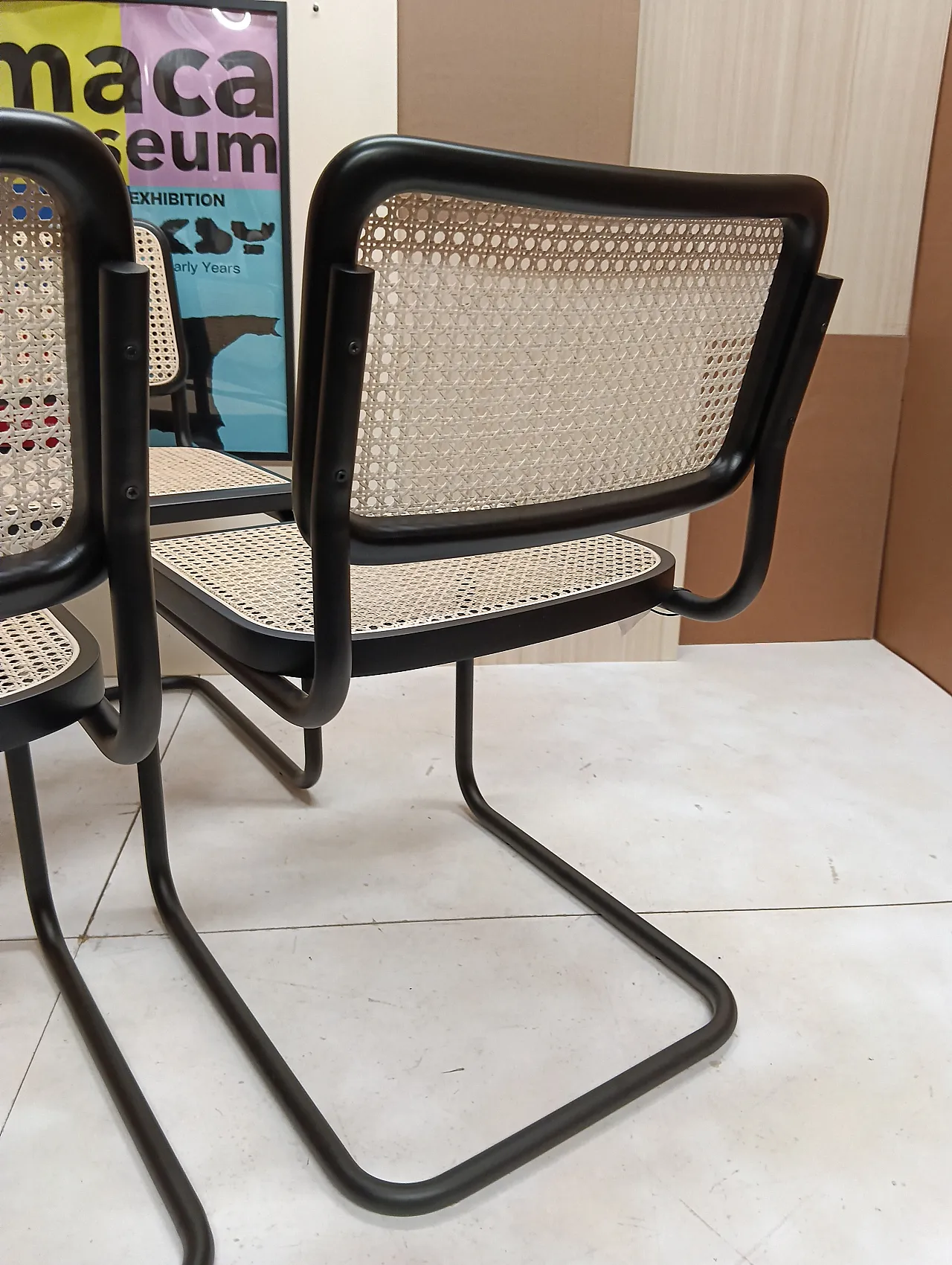 4 Cesca B32 by Alivar Limited Edition Black, 2000s 131