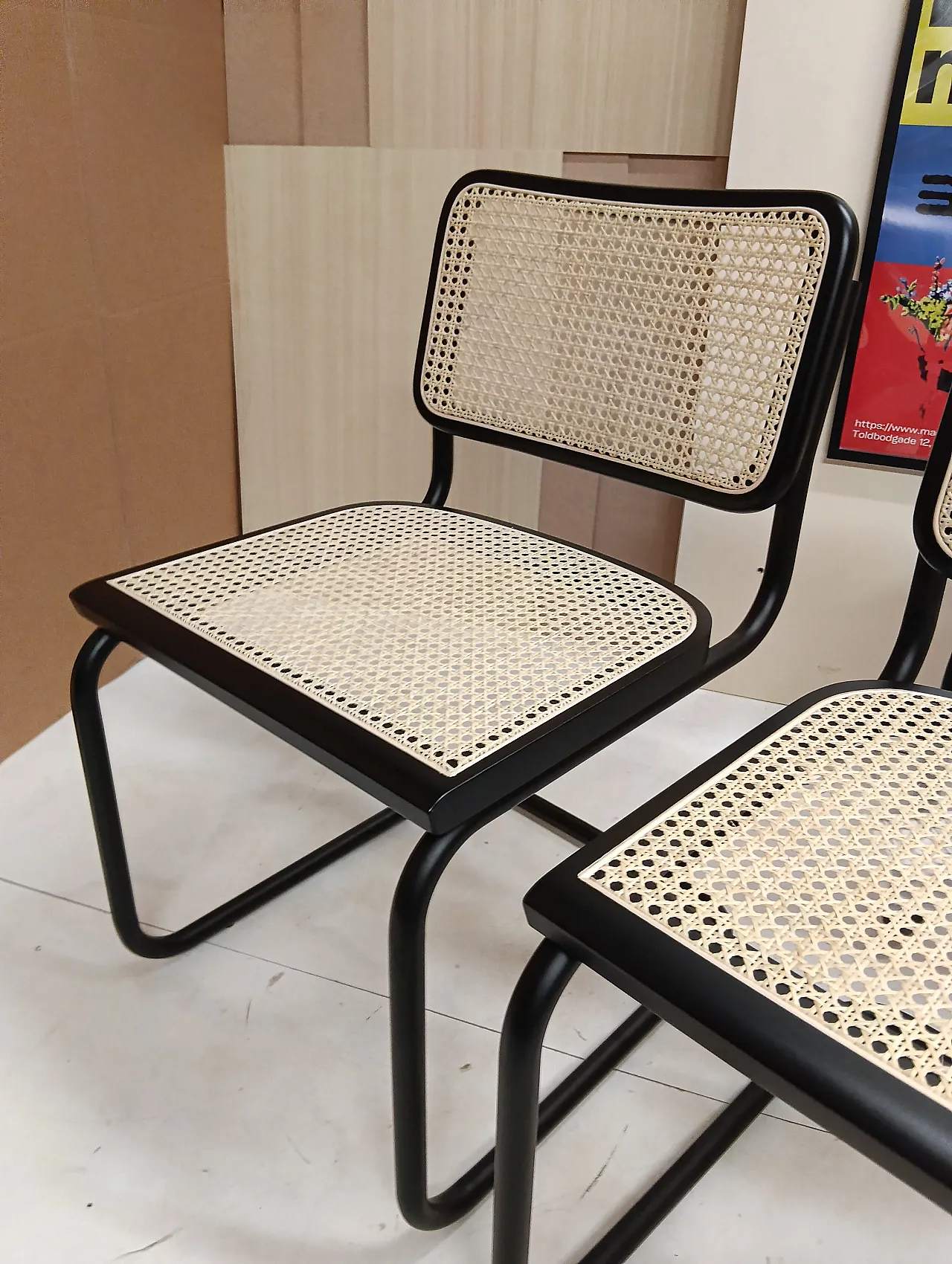 4 Cesca B32 by Alivar Limited Edition Black, 2000s 134