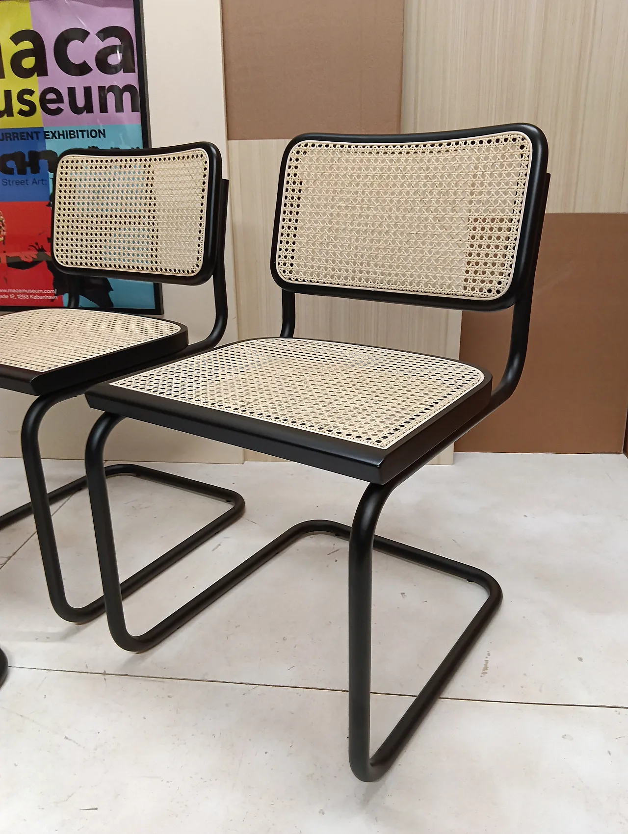 4 Cesca B32 by Alivar Limited Edition Black, 2000s 137