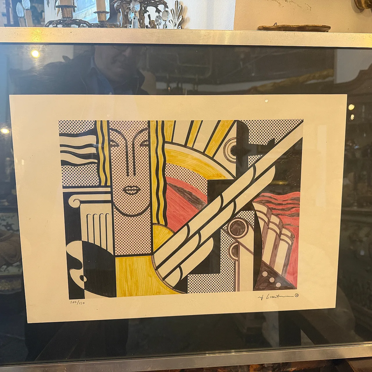 Pop Art 100/150, litografia di Roy Lichtenstein, anni 2000 2