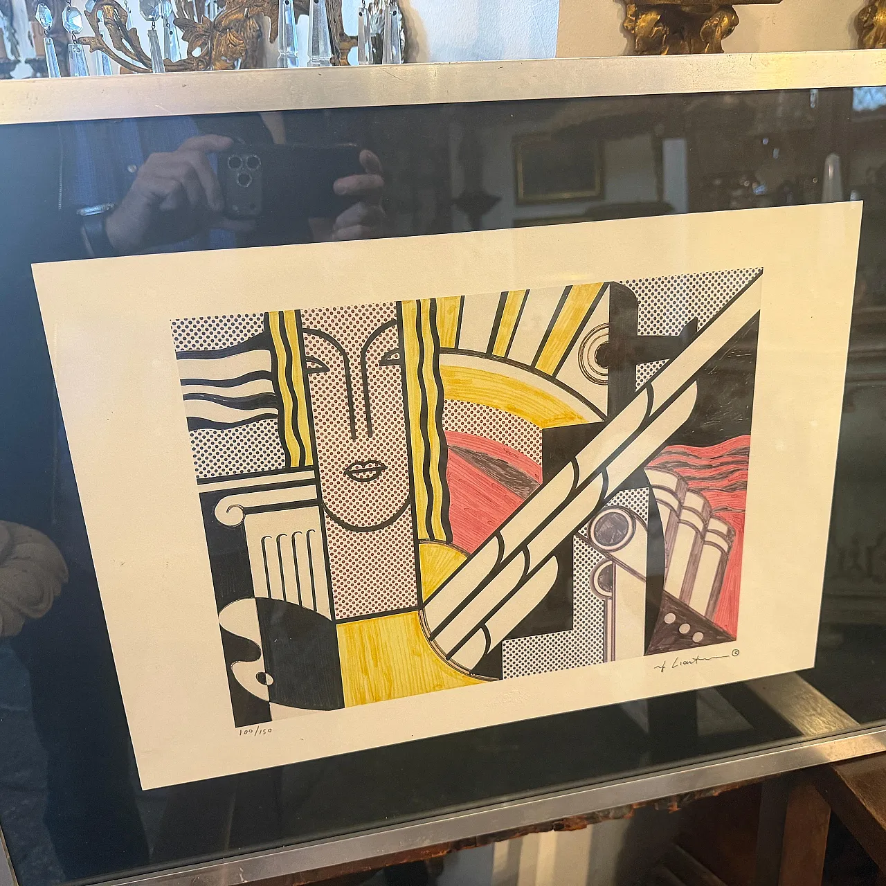 Pop Art 100/150, litografia di Roy Lichtenstein, anni 2000 14