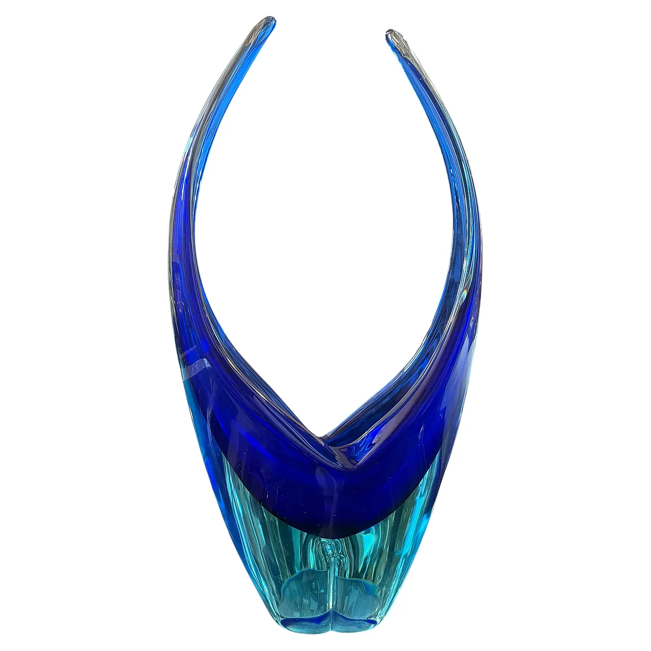 Murano glass huge centerpiece by Flavio Poli, 1960s 1
