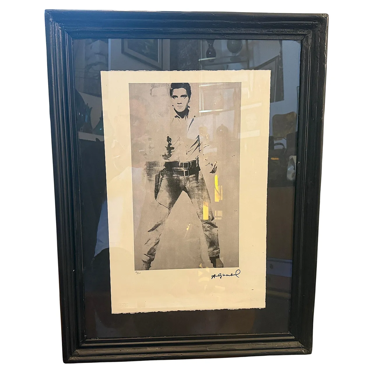 Elvis Presley 40/100 Litografia di Andy Warhol, anni 2000 1