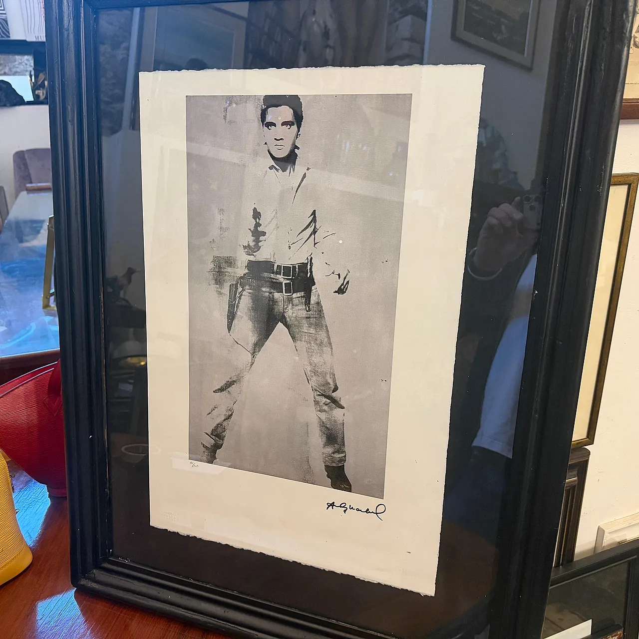 Elvis Presley 40/100 Litografia di Andy Warhol, anni 2000 2