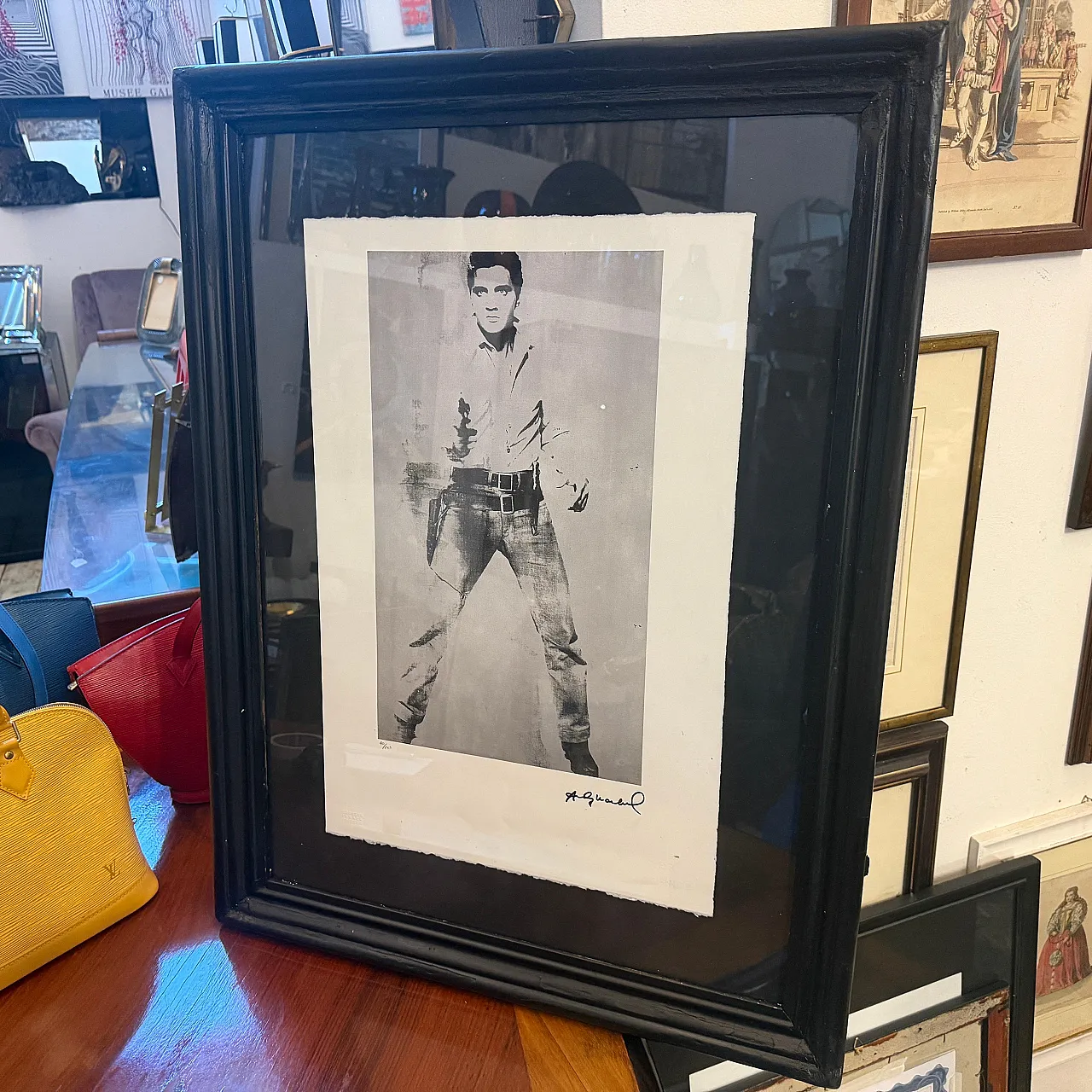 Elvis Presley 40/100 Litografia di Andy Warhol, anni 2000 9