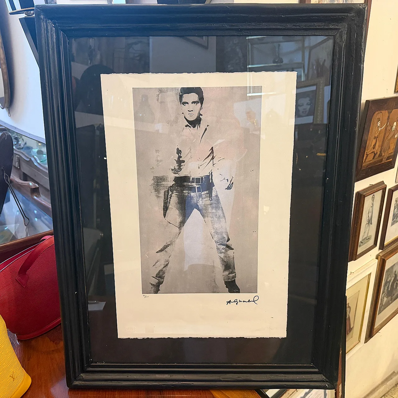 Elvis Presley 40/100 Litografia di Andy Warhol, anni 2000 10